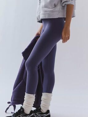 Free People Movement Never Better Solid Lavender Legging SMALL